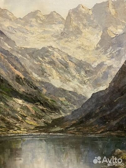 Антиквариат 19 века. Картина Европа