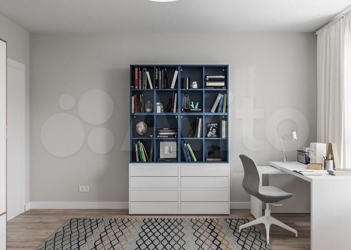 2-к. квартира, 61,8 м², 11/22 эт.