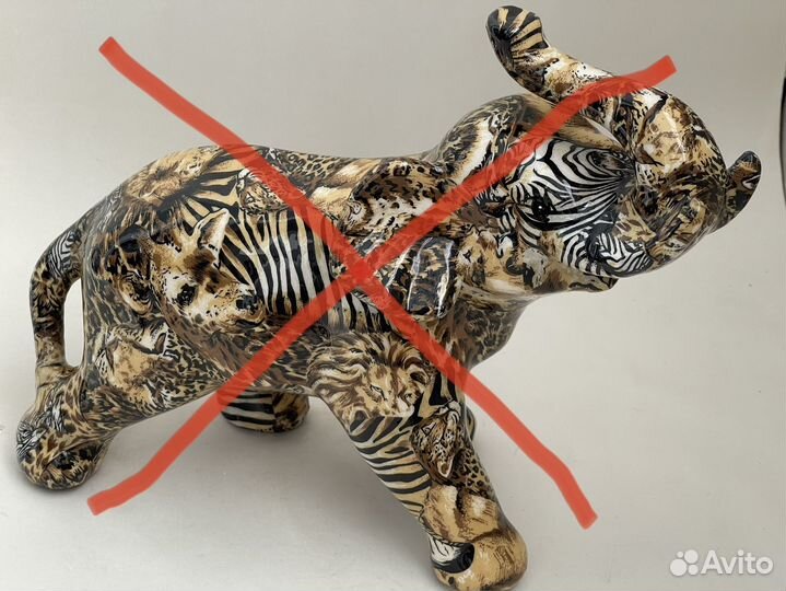 Фигурки Слоны, Жирафы, Попугай