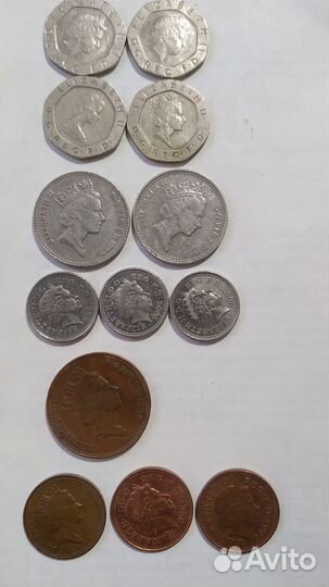 Монеты великобритании одним лотом