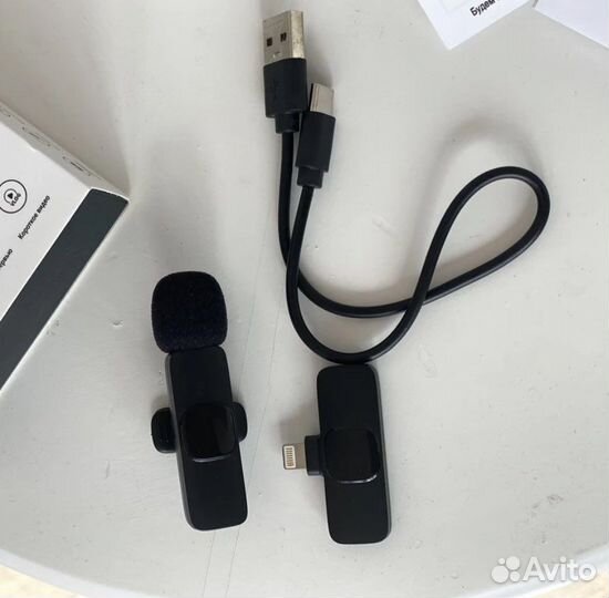 Микрофон петличный для iPhone 12