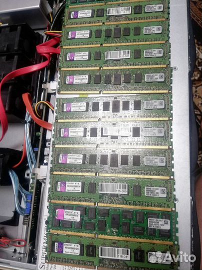 1U Сервер Supermicro 815-5 LGA 1366