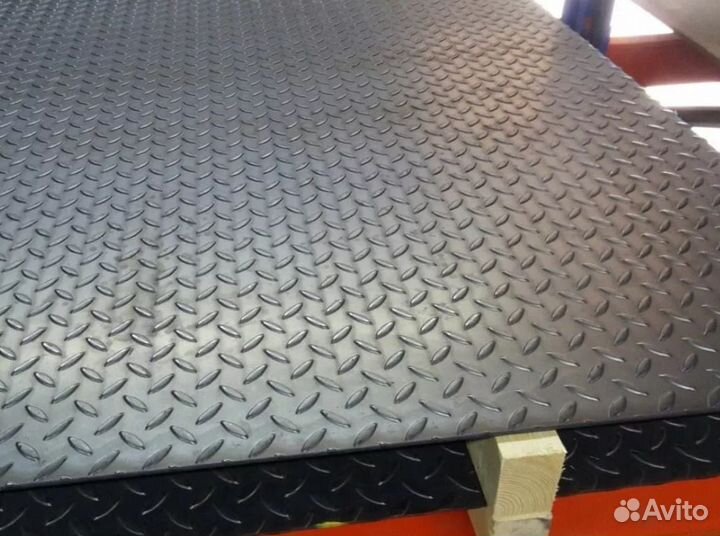 Лист рифленый 4 мм