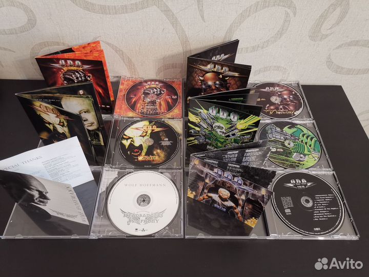 6шт. CD U.D.O. (Accept) Лицензия Fono, цена за все