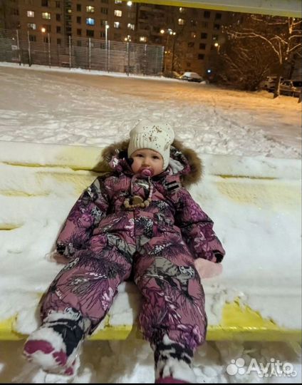 Зимний комбинезон pogo kids 86+6