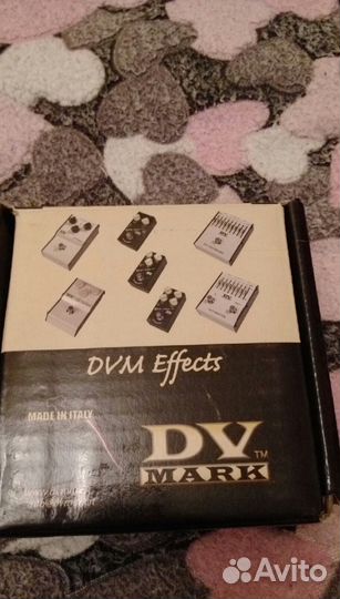 DV mark DV mini dist Гитарная педаль дисторшен сер