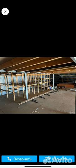 Продам каркас ангара бу