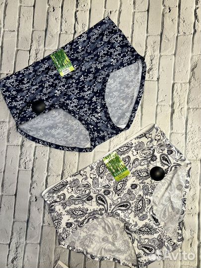 Трусы женские бамбук большой размер 58-66