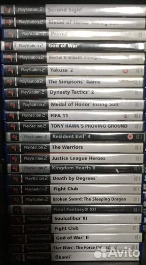 Игры PS2 Лицензионные, есть обмен на ваши игры