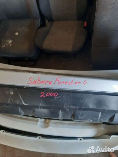 Задний бампер на subaru forester 4