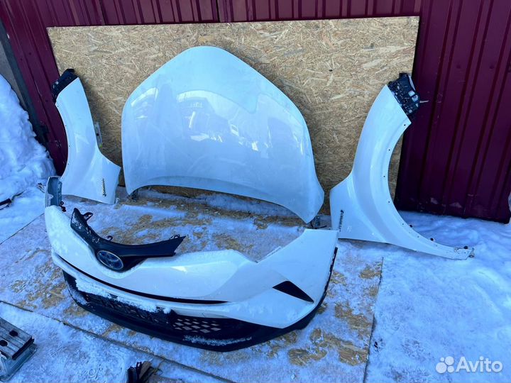 Капот, фары, крылья Toyota CHR c-hr 19 ноускат