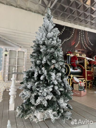 Елка заснеженная искусственная 220 см