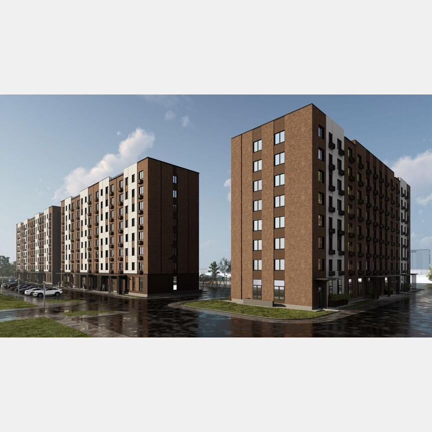 1-к. квартира, 39,9 м², 4/8 эт.