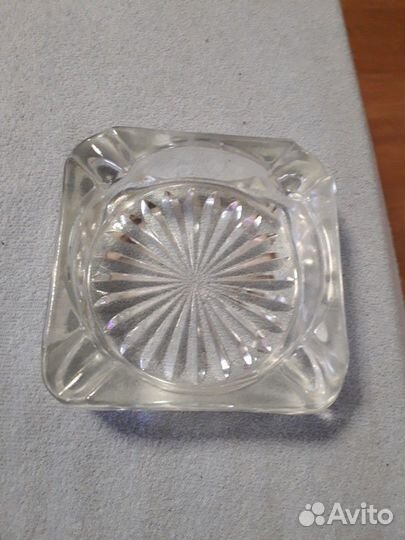 Пепельница СССР.Хрусталь