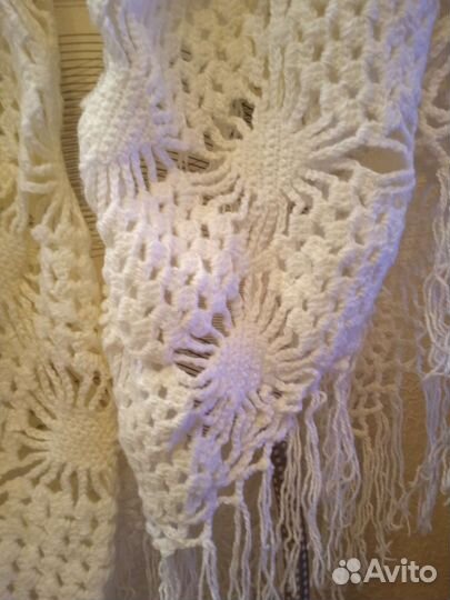 Платок шаль шерсть