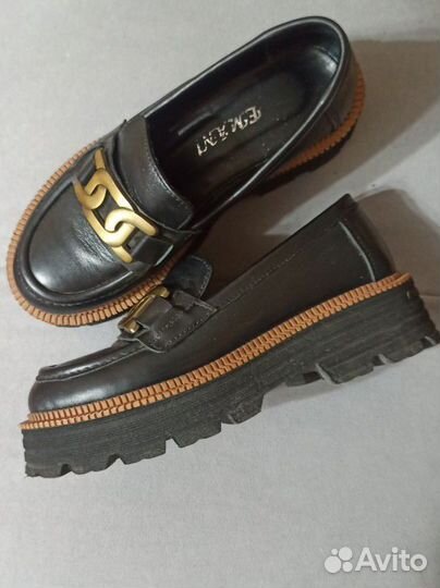 Лоферы женские натуральная кожа