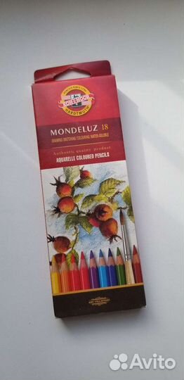 Акварельные цветные карандаши