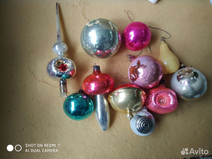 Елочные игрушки СССР