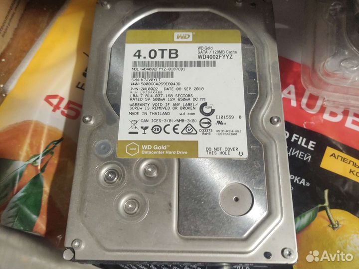 Жесткие диски для ноутбука и пк (почти новые и бу)