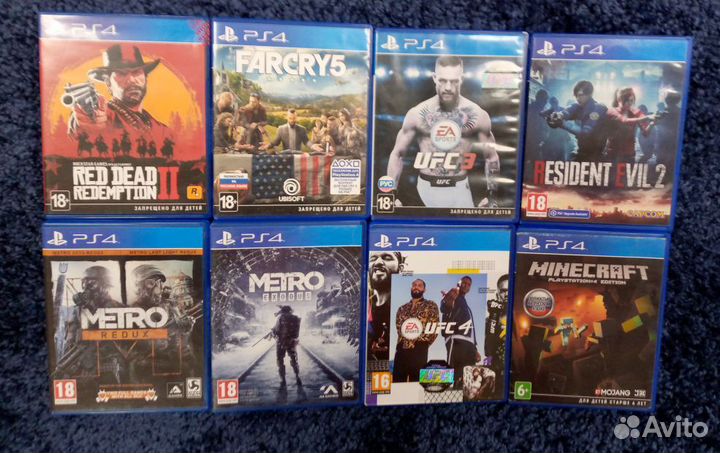 Игры для приставок ps4