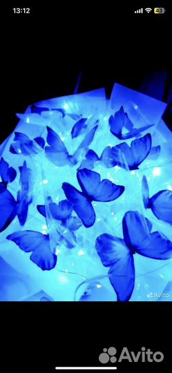 Красивый Букет из Изысканных бабочек