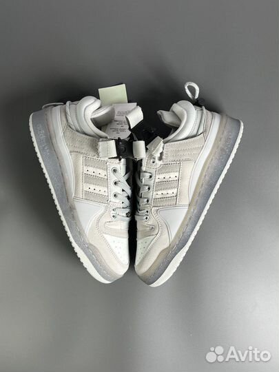 Кроссовки Bad Bunny x Adidas Forum Buckle Low Grey