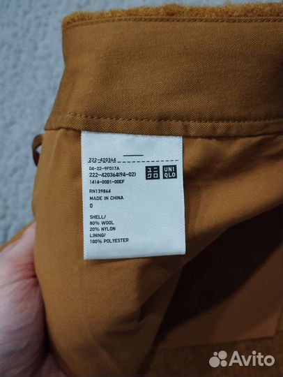 Шерстяная юбка Uniqlo