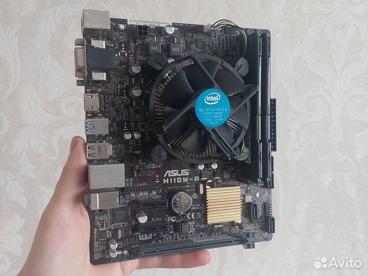 Комплект i5-7400+16гб ddr4