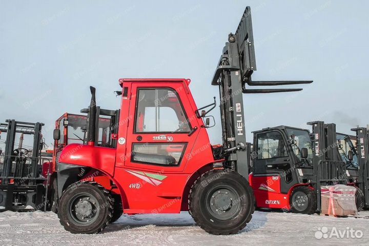 Вилочный погрузчик Heli CPCD30 (4WD), 2023