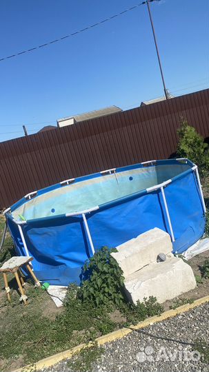 Каркасный бассейн 305 на 100