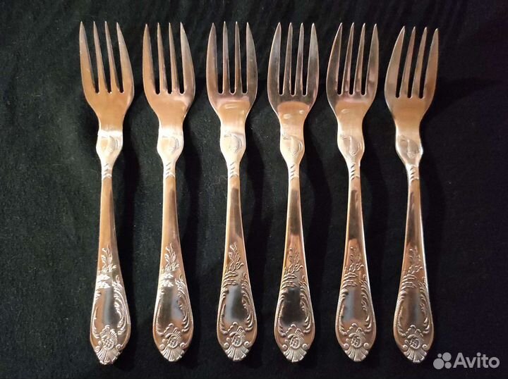 Вилки для рыбы 6шт в кейсе зиш Классик СССР