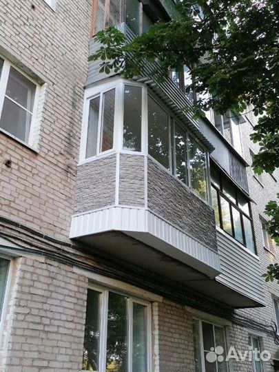 Отделка балконов и лоджий под ключ