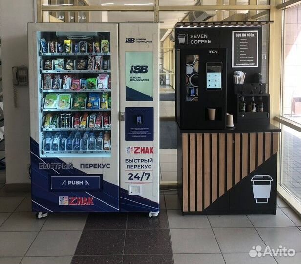 Снэковый автомат и кофекорнер