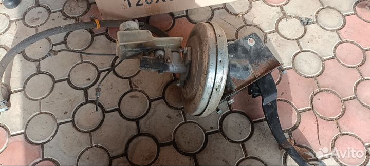 Вакуумный усилитель тормозов приора в сборе