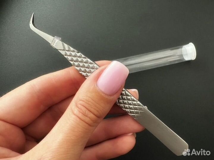 Пинцет для наращивания ресниц SugarDaddy