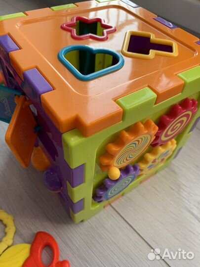 Развивающий кубик baby go б/у