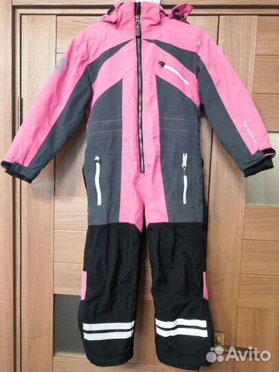 Зимний комбинезон для девочки 110 lindberg