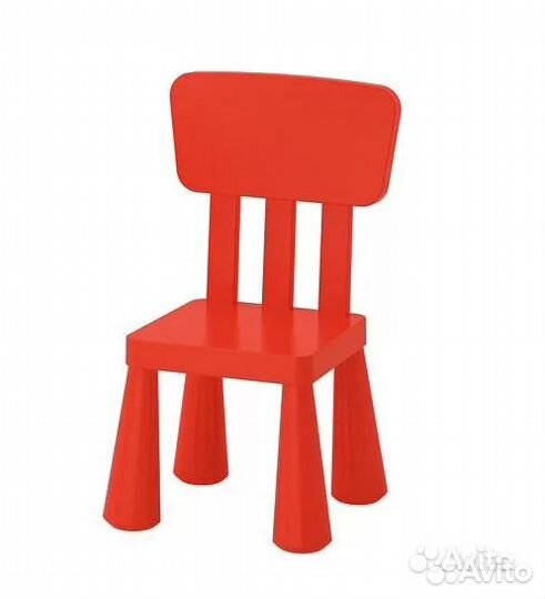 Столик, стульчики детские Mammut IKEA в наличии