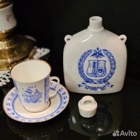 Лфз, кофейная пара Каравелла, штоф Кронштадт