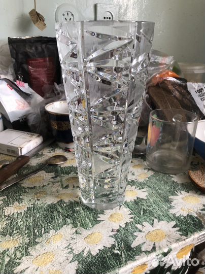 Хрустальная ваза, рюмки СССР