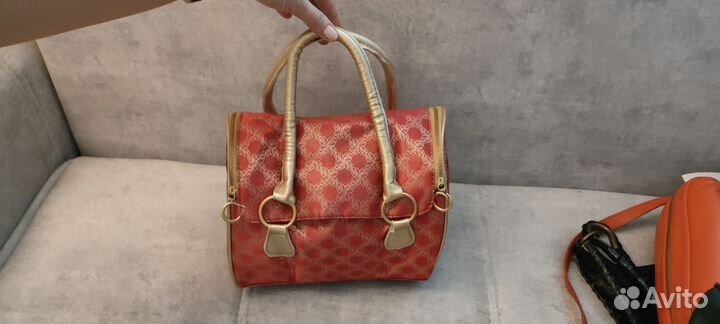 Косметичка бьюти-кейс текстильная