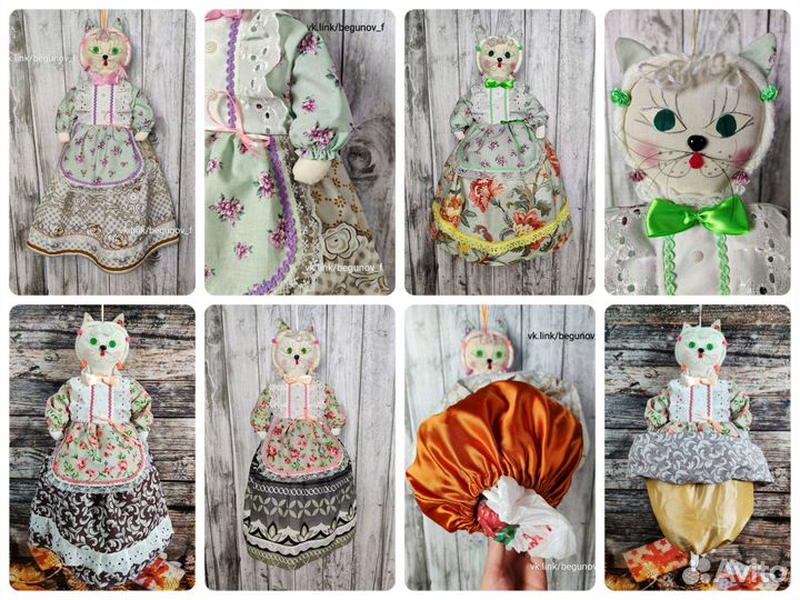 Пакетница. В наличии 11 персонажей. Ручная работа