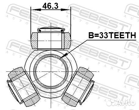 Трипод 1216D7 Febest