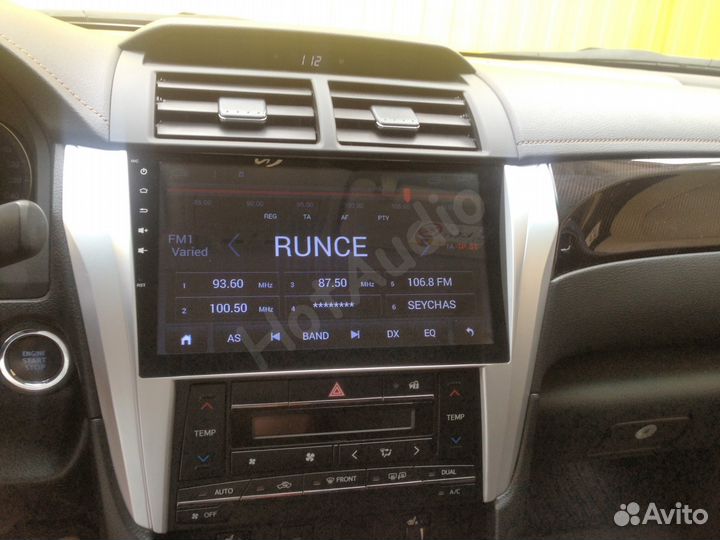 Магнитола для Toyota Camry V55 с установкой