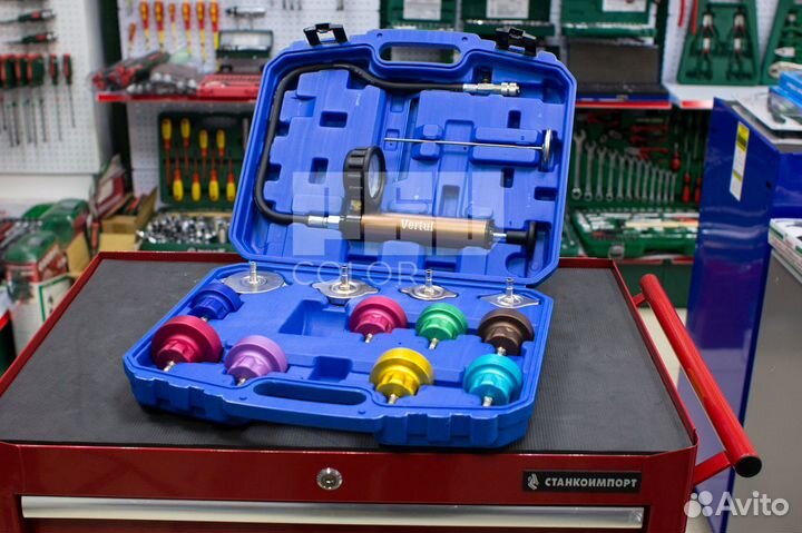 Набор для опрессовки системы охлаждения