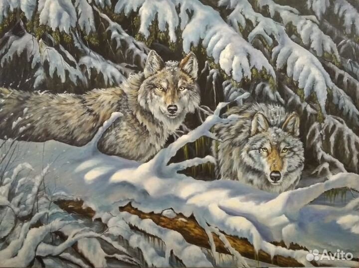 Картины маслом большого размера