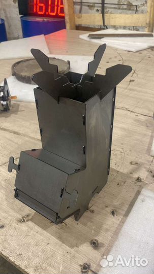 Походная печь компактная