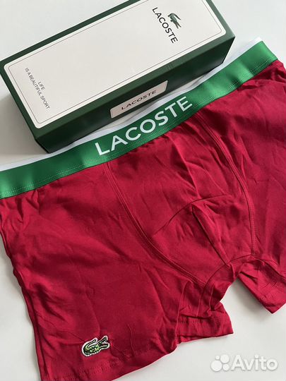 Трусы мужские боксеры lacoste