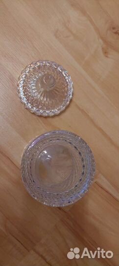 Шкатулка для хранения стеклянная