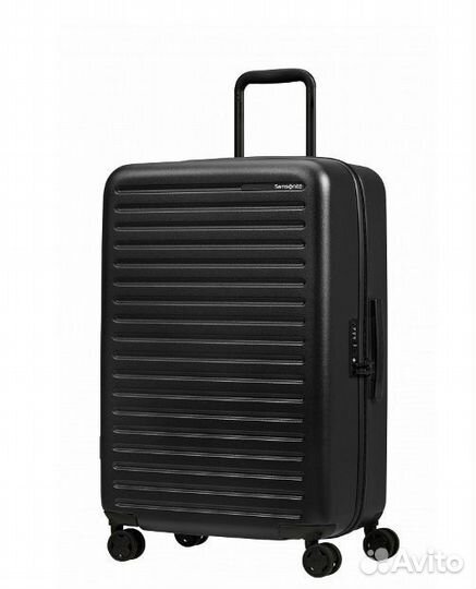 Чемодан Samsonite Stackd 75 см, 96 л, черный